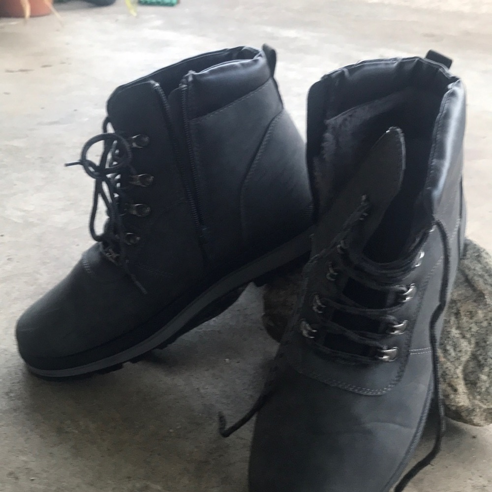 Womens Combat Winter Boots